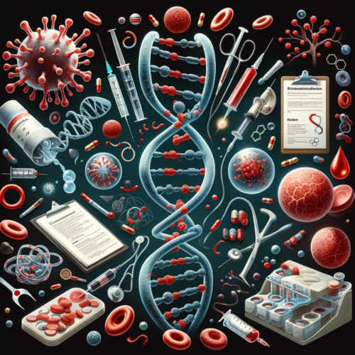 Faktor-II-Mutation veranschaulicht