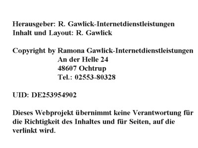 Blutkrankheiten Impressum